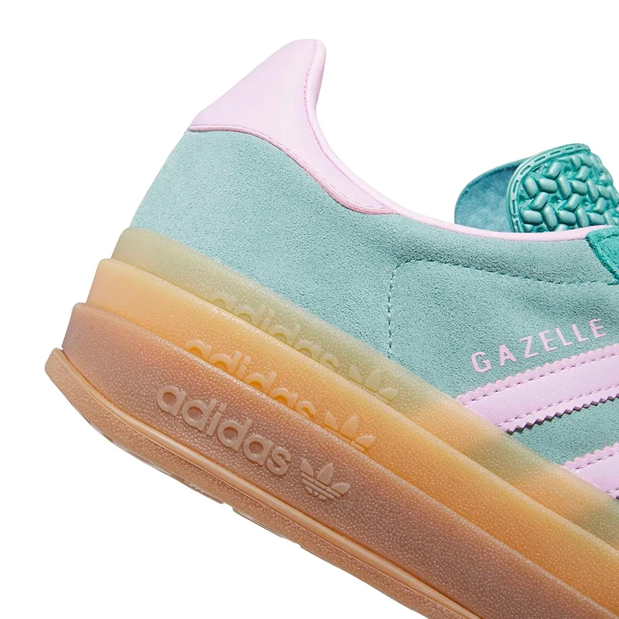 Imagen 6 de 7 de Zapatillas adidas originals Gazelle Bold-VERDE AGUA/LILA