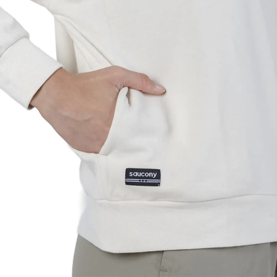 Imagen 4 de 6 de Buzo Saucony Hoodie Recovery Crew-BEIGE