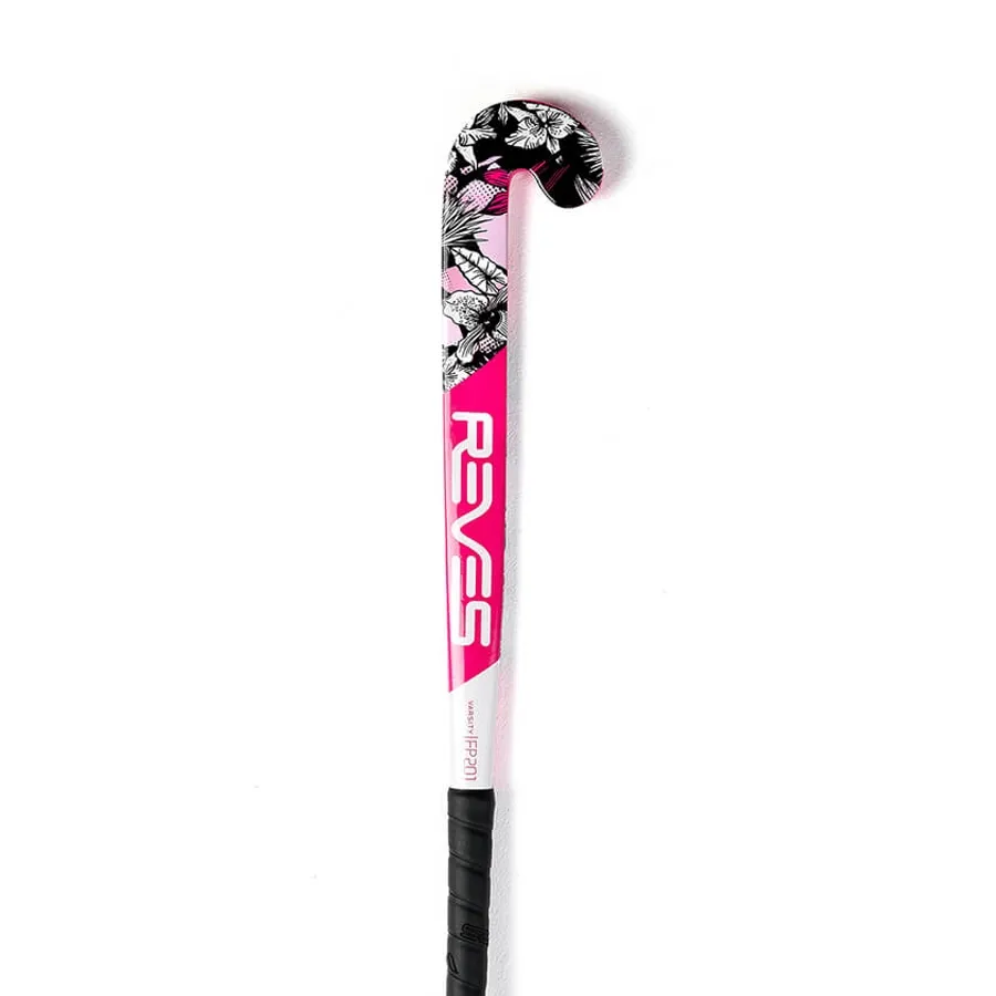 Imagen 0 de 4 de Palo De Hockey Reves Varsity Finish Paint-FUCSIA/BLANCO/NEGRO