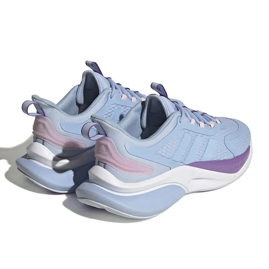 Imagen 3 de 8 de Zapatillas adidas Alphabounce +-CELESTE/VIOLETA/LILA
