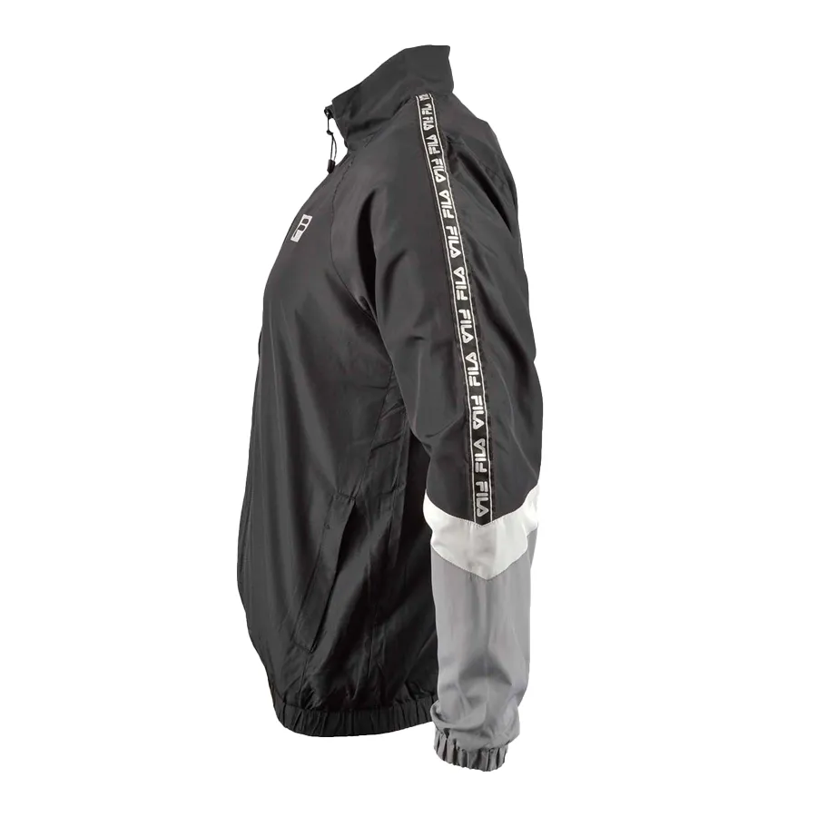 Imagen 1 de 3 de Campera Fila Tape Block-NEGRO/GRIS