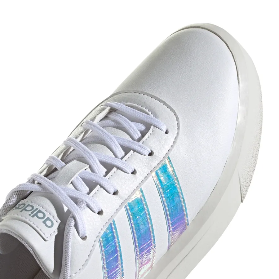 Imagen 6 de 7 de Zapatillas adidas Court Plataform-BLANCO/REFLECTIVO