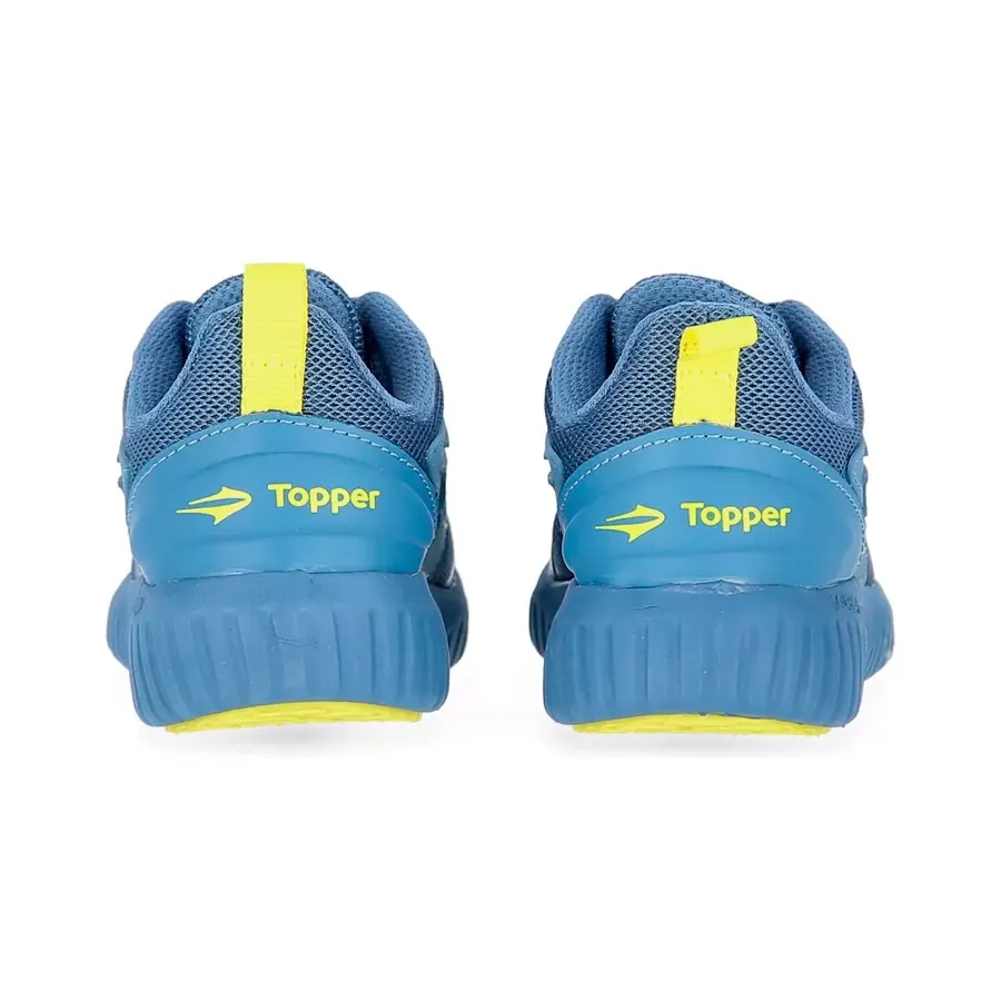 Imagen 2 de 6 de Zapatillas Topper Fast Kids-AZUL/CELESTE