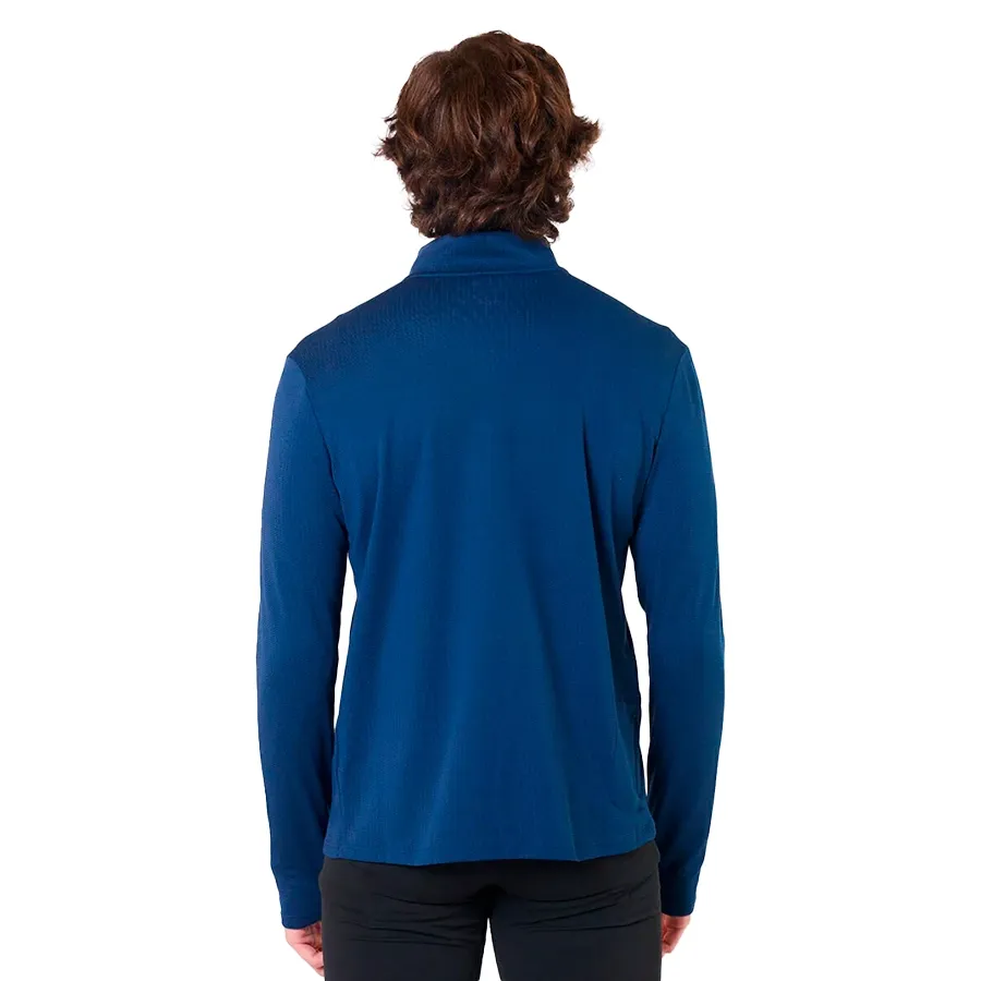 Imagen 1 de 4 de Buzo Saucony Triumph 3D 1/2-MARINO