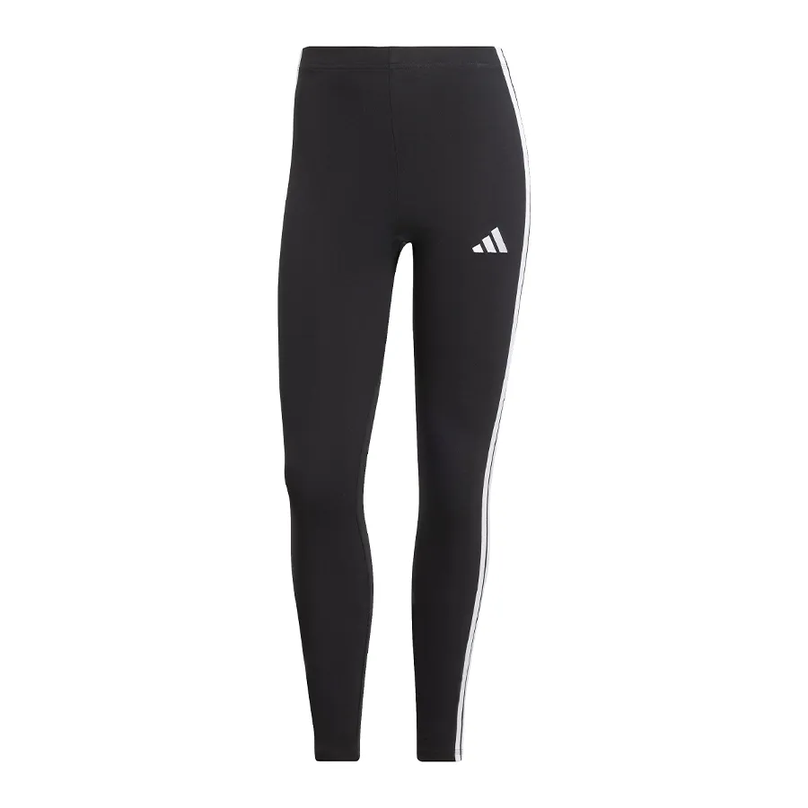 Imagen 2 de 5 de Calza adidas essentials 3 Stripes-NEGRO