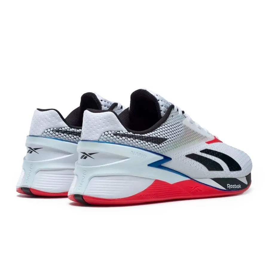 Imagen 2 de 5 de Zapatillas Reebok Nano X3-BLANCO/NEGRO/ROJO