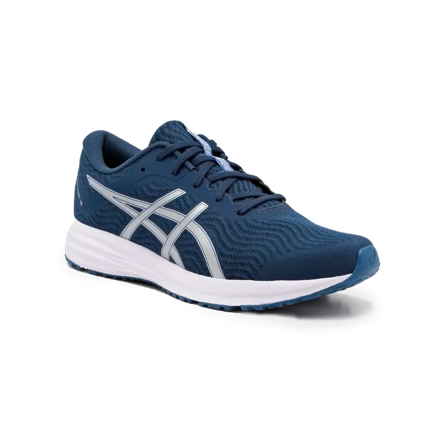 Imagen 2 de 4 de Zapatillas Asics Patriot 12-AZUL/GRIS