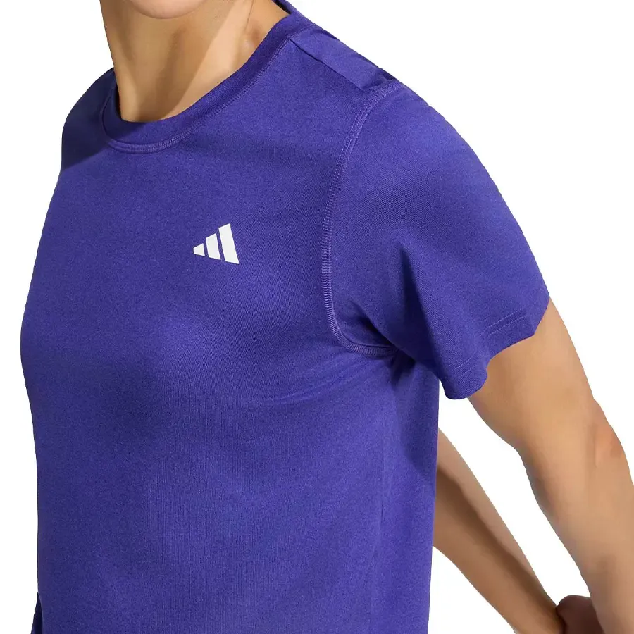 Imagen 3 de 5 de Remera adidas We Min Crew-VIOLETA