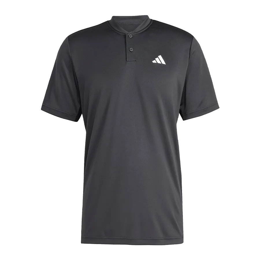 Imagen 2 de 5 de Remera adidas Club Henley-NEGRO