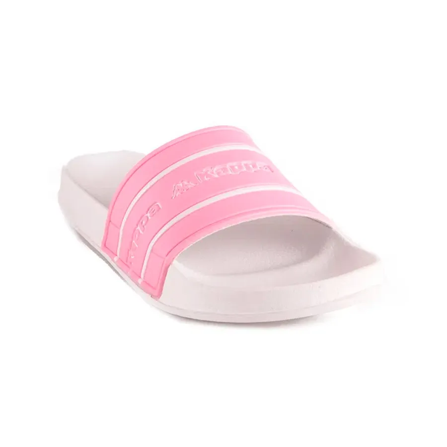 Imagen 1 de 4 de Ojotas Kappa Logo Tape Matese-ROSA/BLANCO