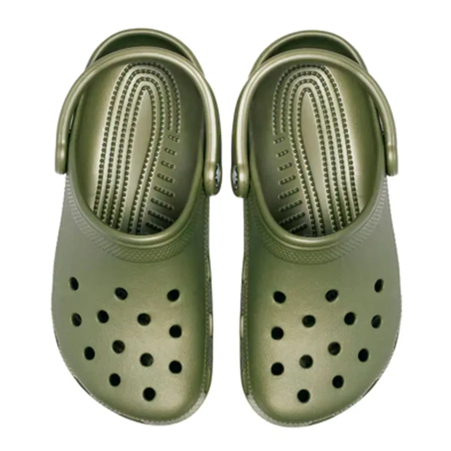 Imagen 3 de 5 de Sandalias Crocs Classic-VERDE MILITAR