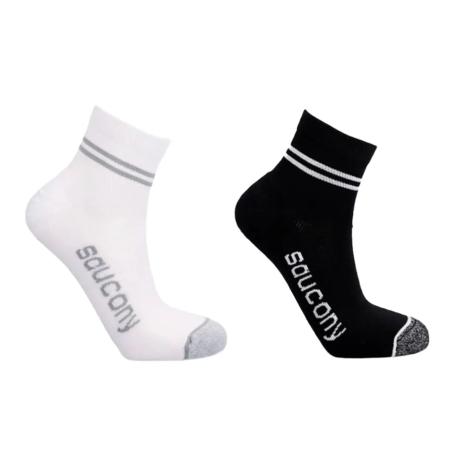 Imagen 0 de 5 de Medias Saucony Inferno Mid Crew-NEGRO/BLANCO