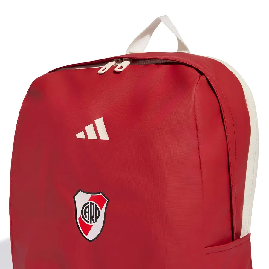 Imagen 5 de 6 de Mochila adidas Titular River Plate 26/27-ROJO/BLANCO
