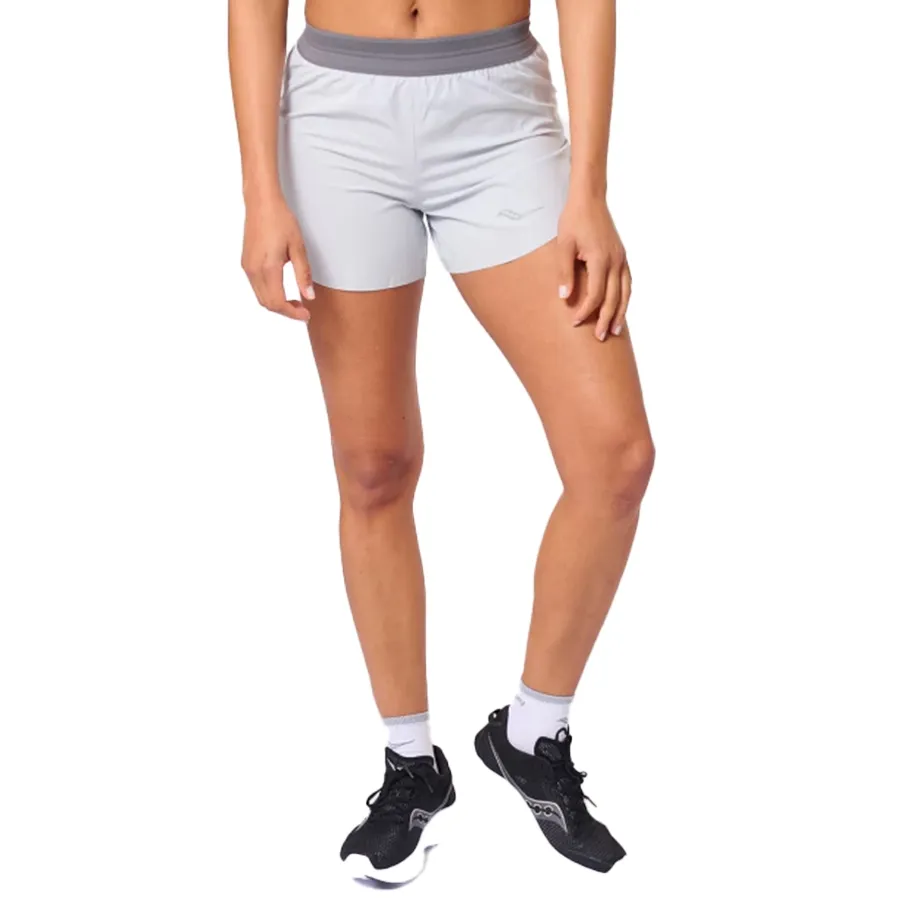 Imagen 0 de 5 de Shorts Saucony Kinvara 3"-GRIS/GRAFITO