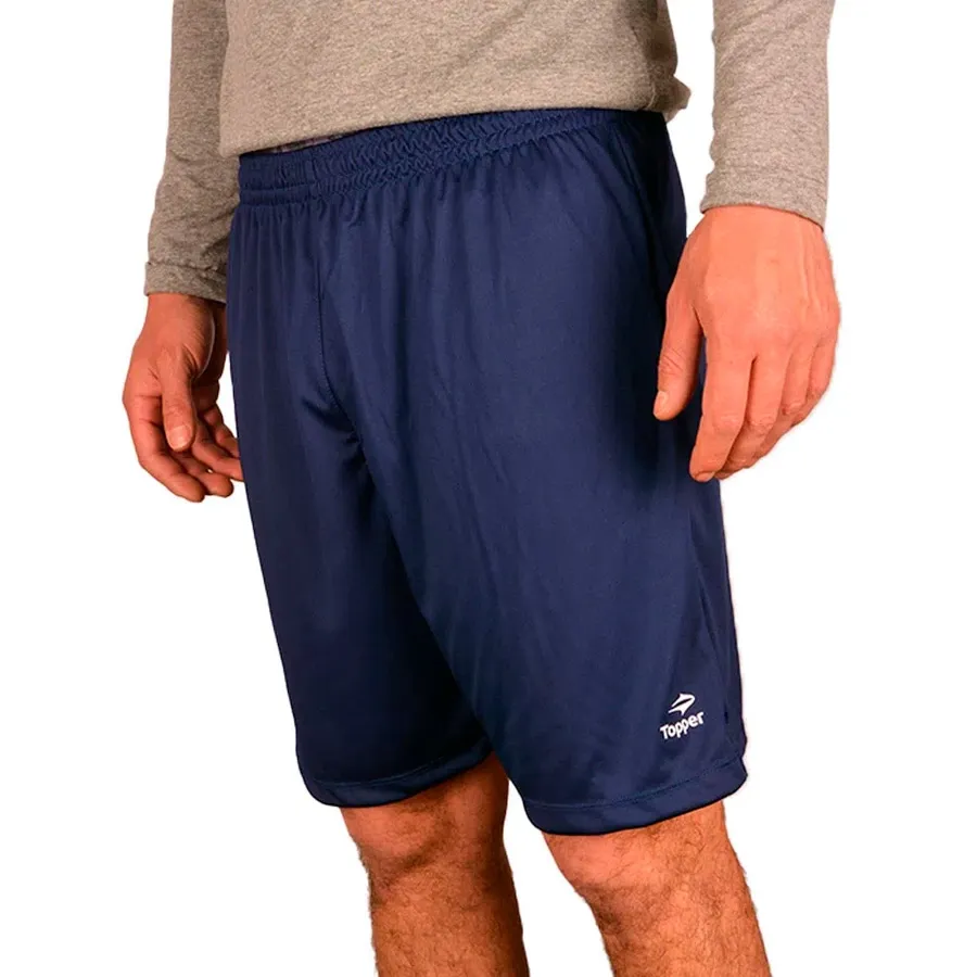 Imagen 2 de 4 de Shorts Topper Poly Mix-MARINO