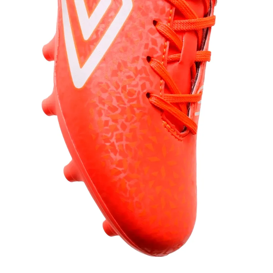 Imagen 4 de 6 de Botines Umbro Adamant Jr-CORAL FLUOR/BLANCO