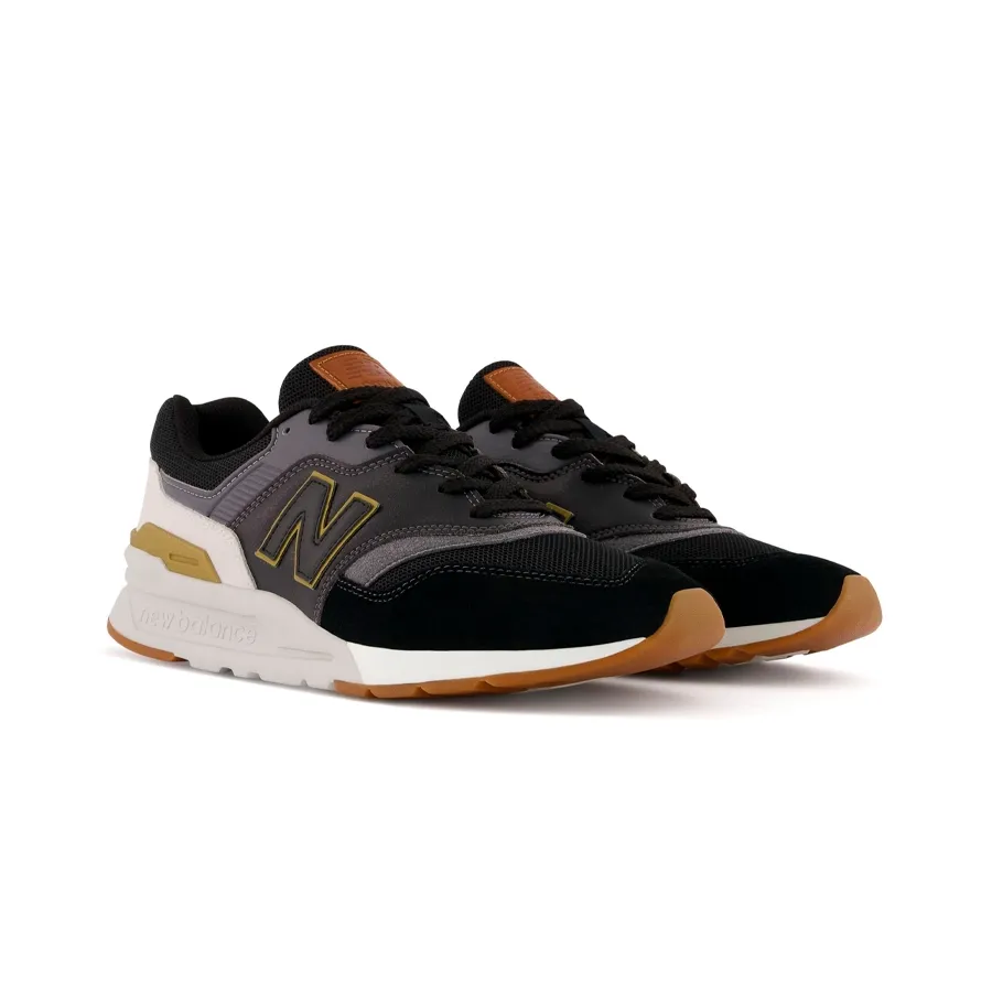 Imagen 2 de 5 de Zapatillas New Balance 997H-NEGRO/GRIS/VERDE OLIVA