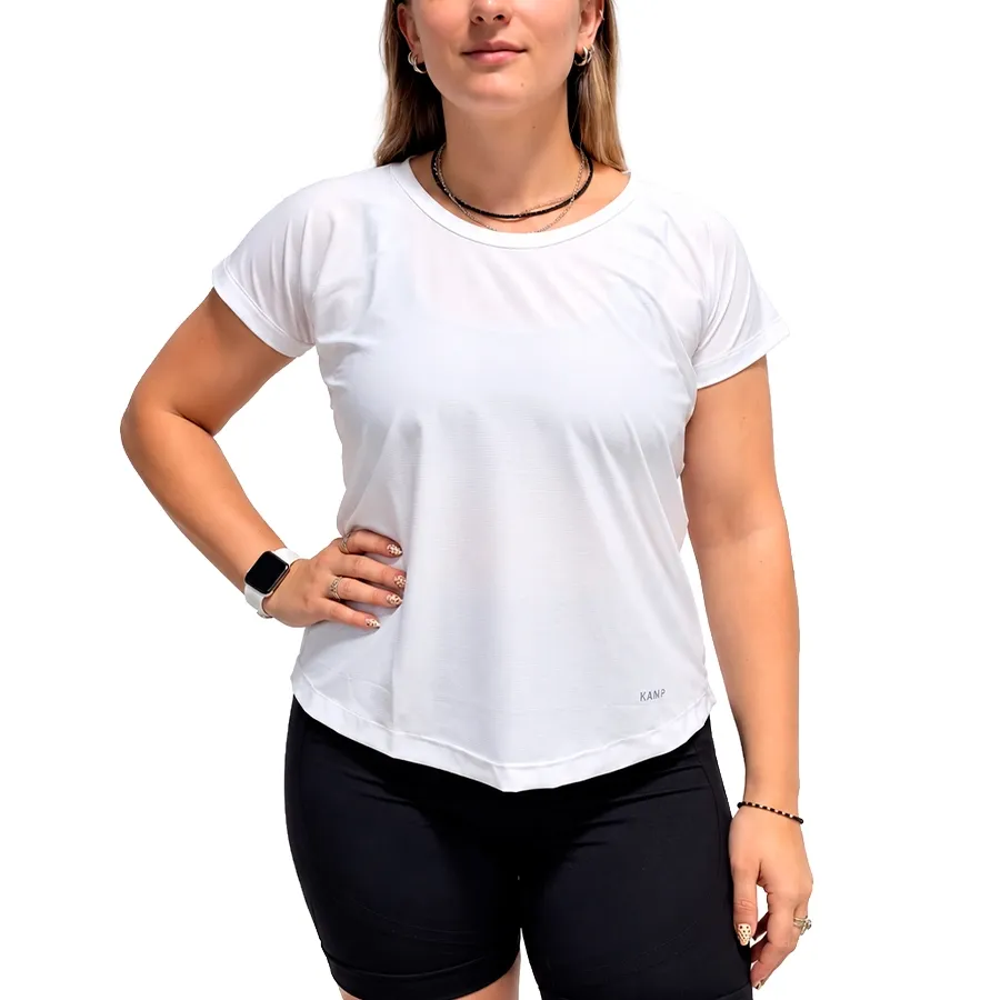 Imagen 0 de 3 de Remera Kamp M/Entera 26-BLANCO