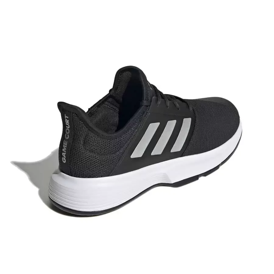 Imagen 1 de 6 de Zapatillas adidas De Tenis Game Court M-NEGRO/PLATA/BLANCO
