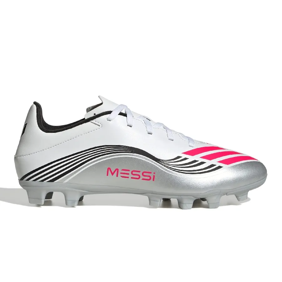 Imagen 0 de 7 de Botines adidas F50 Messi Club Fg-BLANCO/ROJO/PLATA