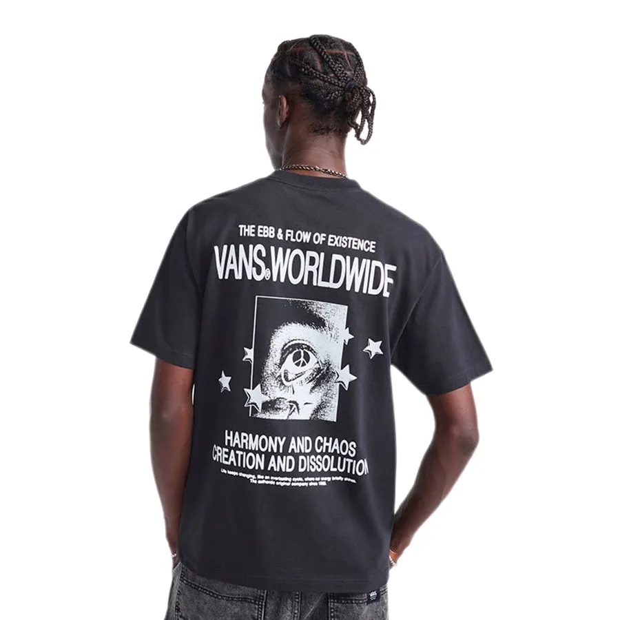 Imagen 1 de 4 de Remera Vans Chaoss Ss-NEGRO