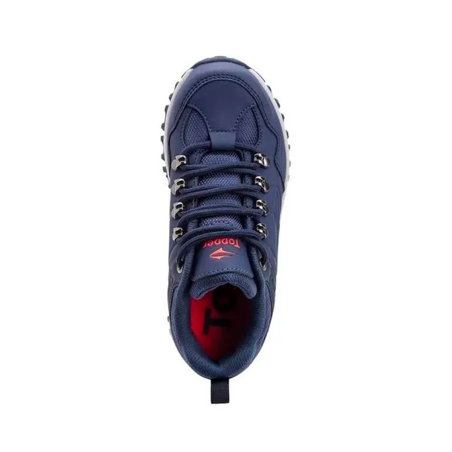 Imagen 3 de 5 de Zapatillas Topper Gondor III Kids-MARINO/GRIS
