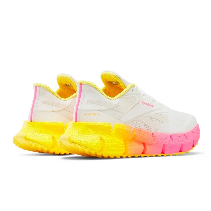 Imagen 2 de 5 de Zapatillas Reebok Floatzig 1-BLANCO/AMARILLO/ROSA