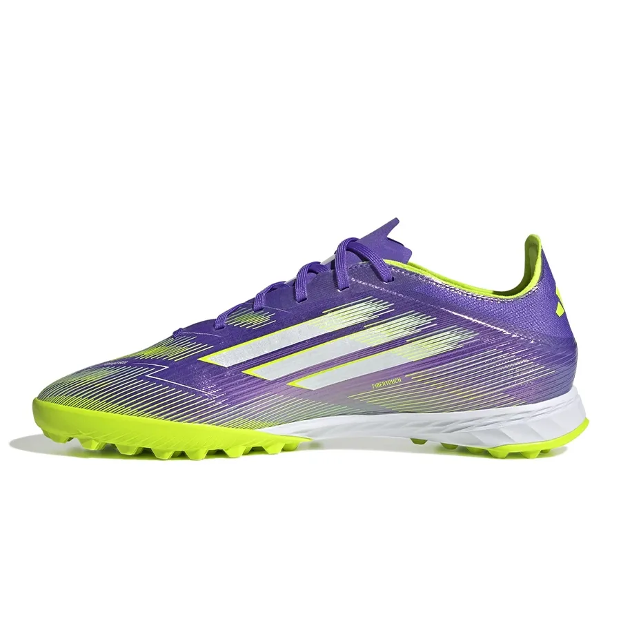 Imagen 2 de 7 de Botines adidas F50 Pro Tf-VIOLETA/BLANCO/VERDE FLUOR