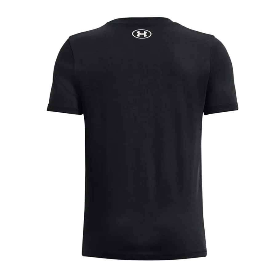 Imagen 1 de 2 de Remera Under Armour Project Rock Brahma Bull-NEGRO/BLANCO