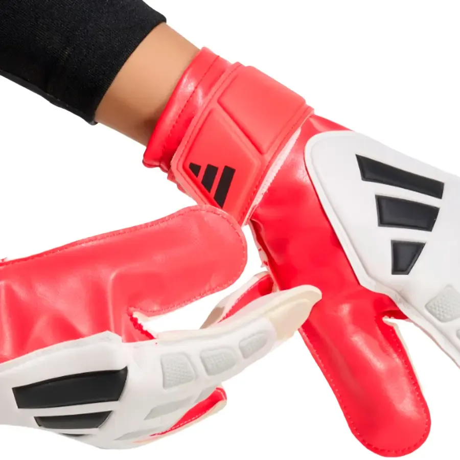 Imagen 2 de 3 de Guantes adidas Predator-BLANCO/ROJO/NEGRO