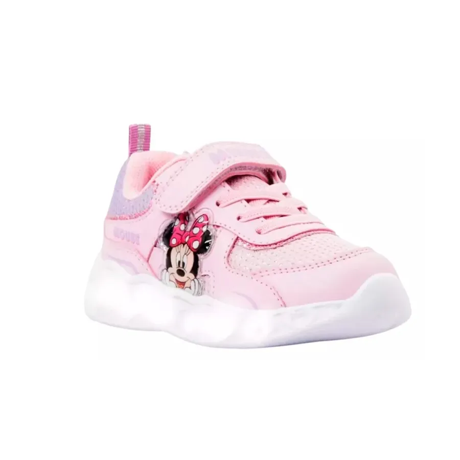 Imagen 2 de 3 de Zapatillas Footy Minnie Pro-ROSA/BLANCO