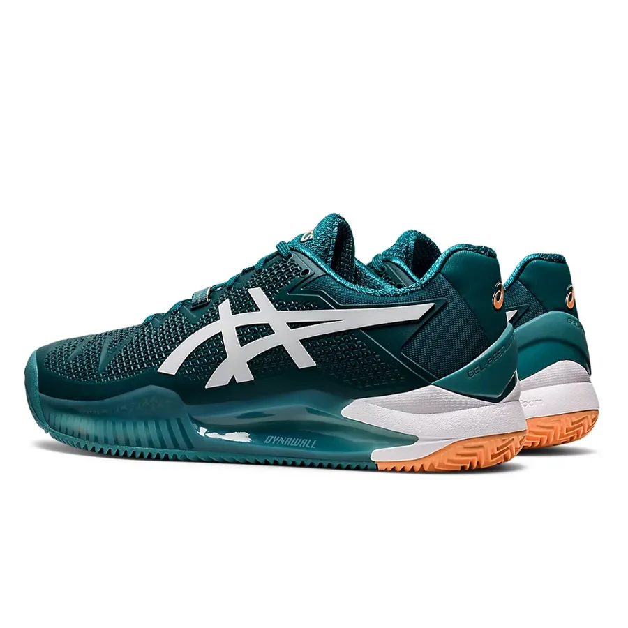 Imagen 2 de 7 de Zapatillas Asics Gel Resolution 8 Clay-VERDE/BLANCO