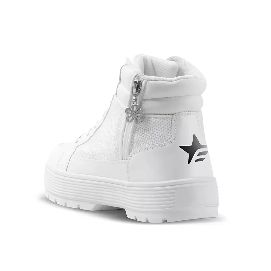 Imagen 1 de 4 de Zapatillas Footy Borcego Lentejuela-BLANCO