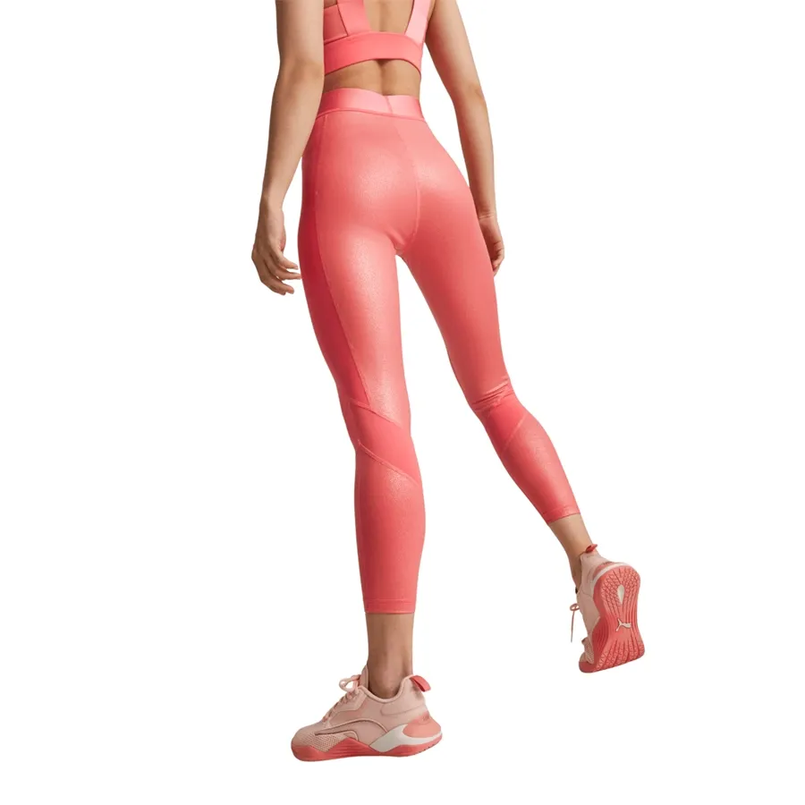 Imagen 1 de 5 de Calza Puma Elektro High Waist 7/8-BLANCO/BORDO