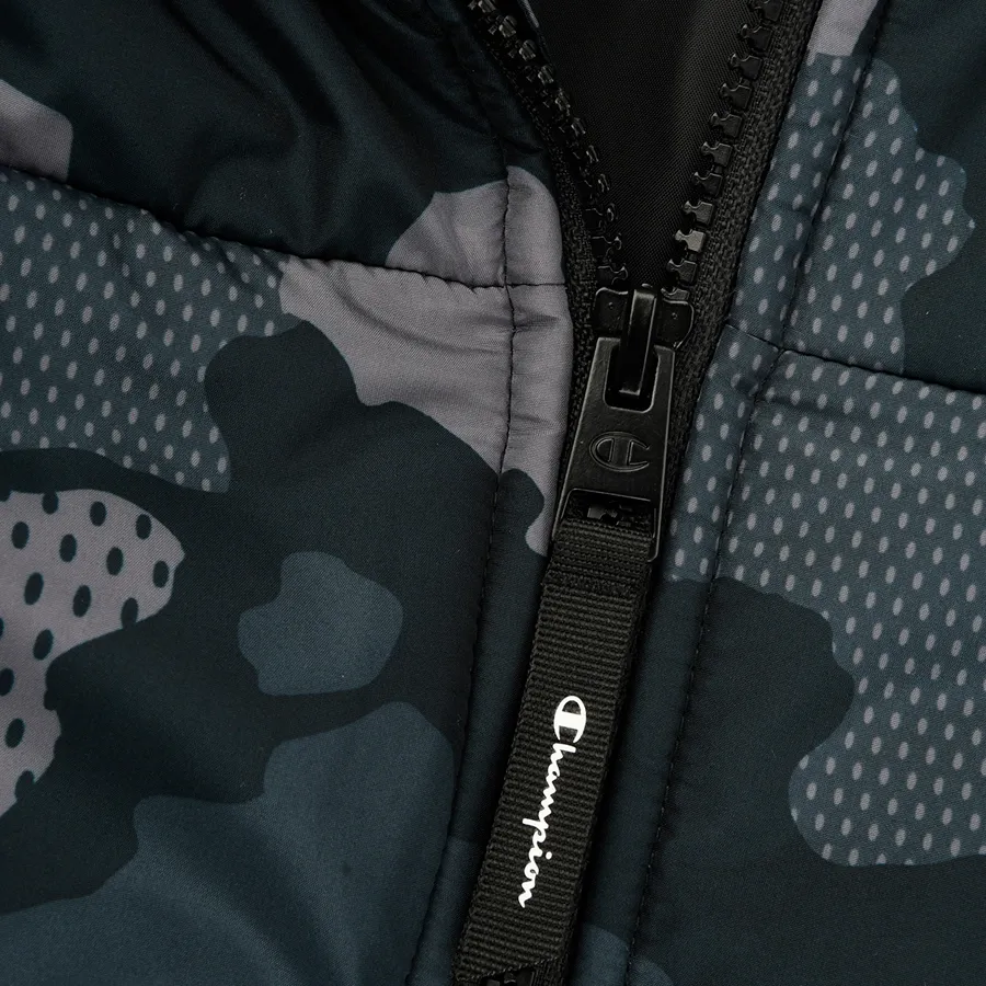 Imagen 3 de 5 de Campera Champion Camuflada-GRIS