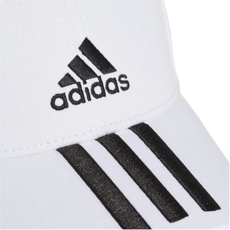 Imagen 3 de 6 de Gorra adidas Béisbol 3 Stripes-BLANCO/NEGRO