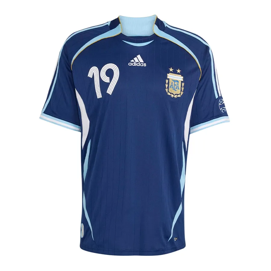Imagen 4 de 6 de Camiseta adidas Alternativa de la Selección Argentina 2006 Messi-MARINO/BLANCO/CELESTE
