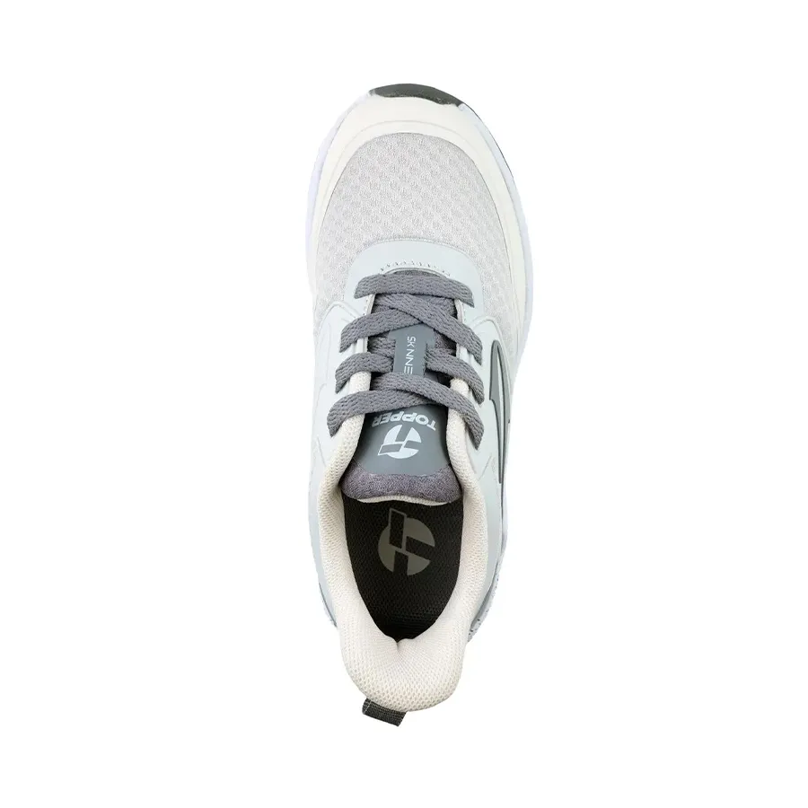 Imagen 3 de 5 de Zapatillas Topper iten kids-BLANCO/GRIS