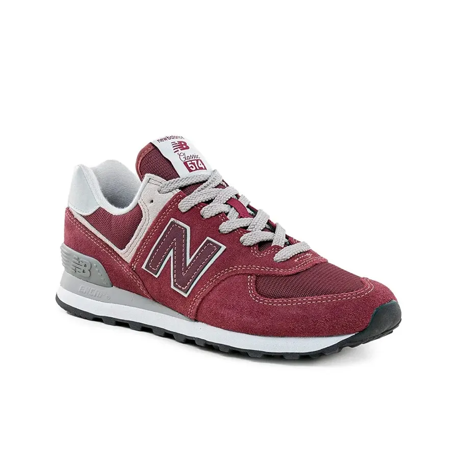 Imagen 1 de 5 de Zapatillas New Balance 574-BORDO/BEIGE