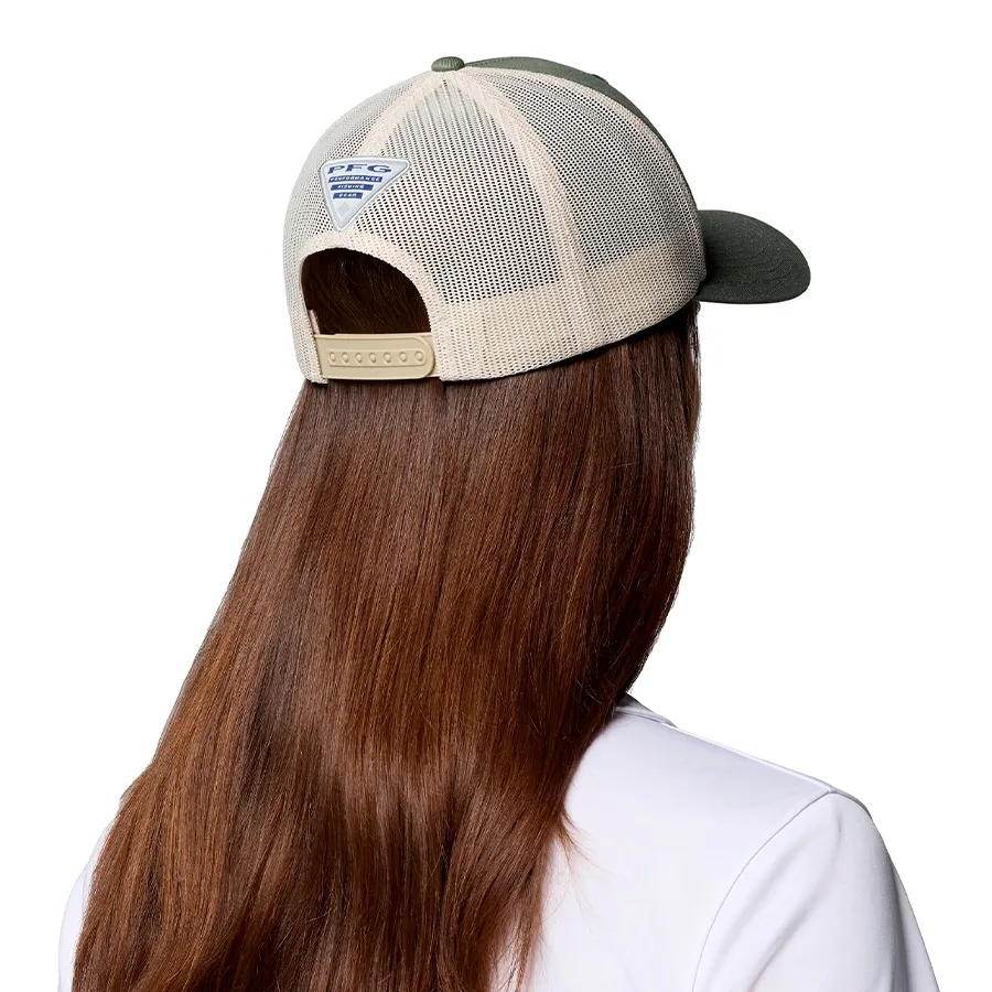 Imagen 3 de 6 de Gorra Columbia Logo Mesh-VERDE/BEIGE