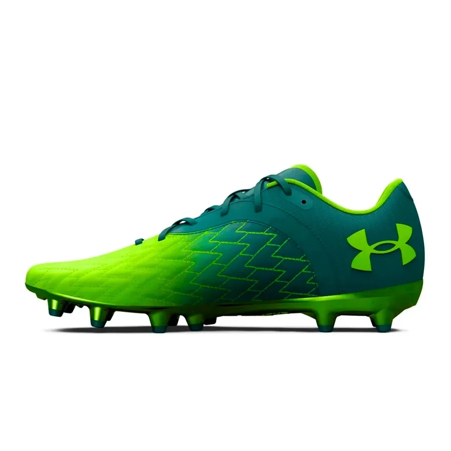Imagen 2 de 5 de Botines Under Armour Magnetico Select 2.0-AMARILLO FLUOR/ VERDE