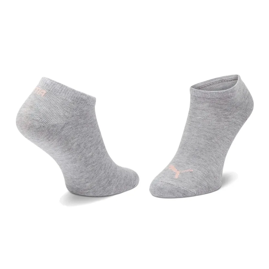 Imagen 3 de 4 de Medias Puma Kids Invisibles-ROSA/BLANCO/GRIS