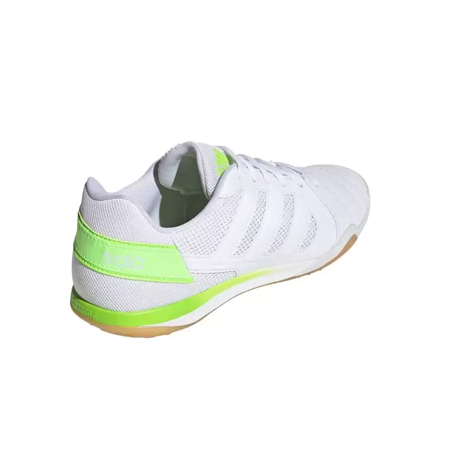 Imagen 3 de 6 de Botines adidas Top Sala-BLANCO/VERDE