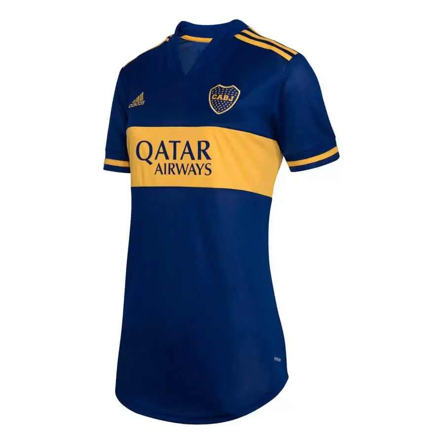 Imagen 1 de 2 de Camiseta adidas Local Boca Juniors 20/21-AZUL/AMARILLO