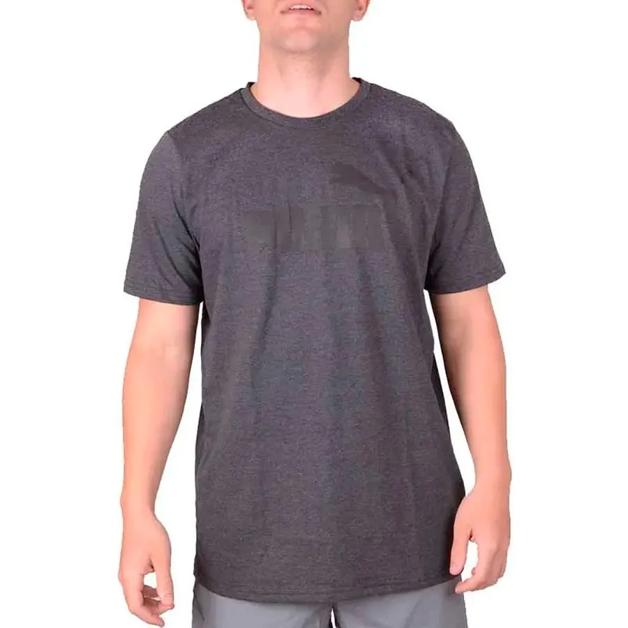 Imagen 0 de 2 de Remera Puma Essential Heather-GRAFITO