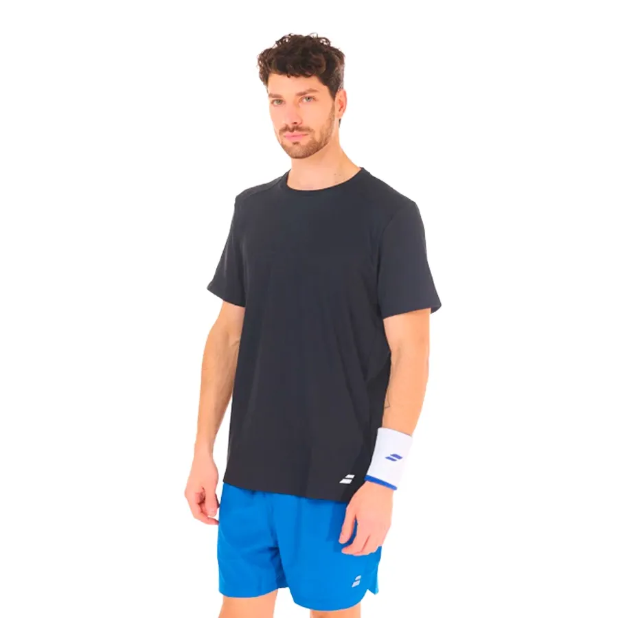 Imagen 1 de 5 de Remera Babolat Court-NEGRO