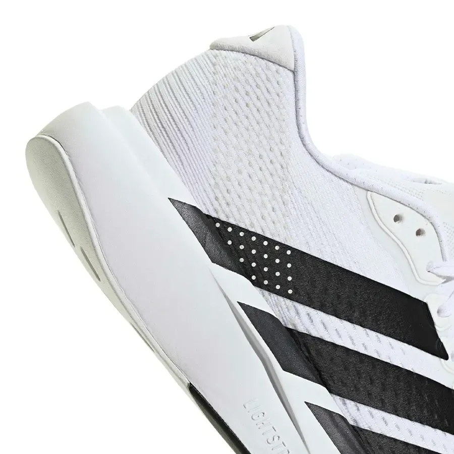 Imagen 6 de 7 de Zapatillas adidas Adizero Racer-BLANCO/NEGRO