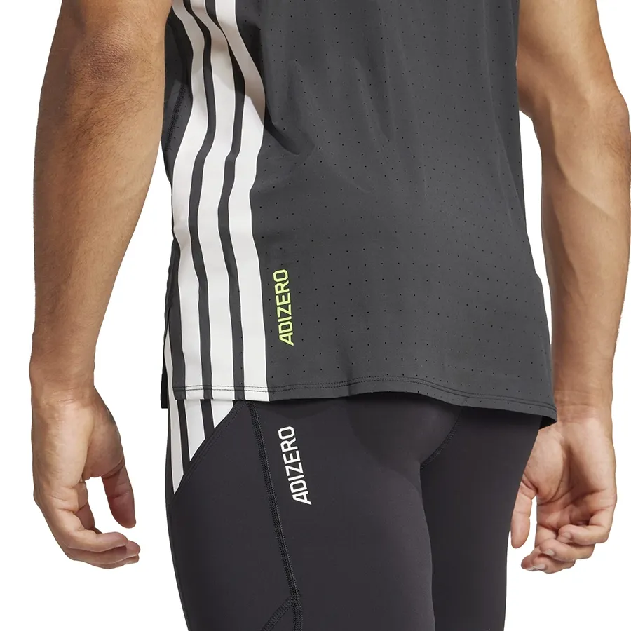 Imagen 3 de 5 de Remera adidas Adizero Running Tee-NEGRO