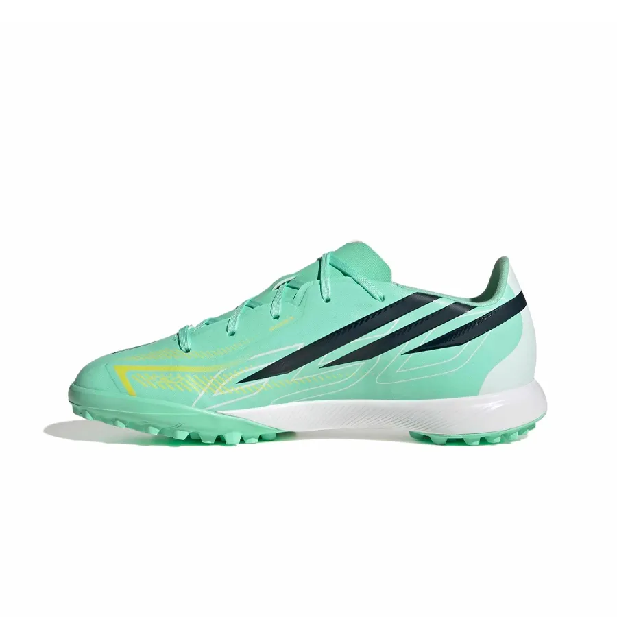 Imagen 1 de 7 de Botines Multitapón adidas F50 Hyperfast League Tf-TURQUESA/BLANCO/NEGRO