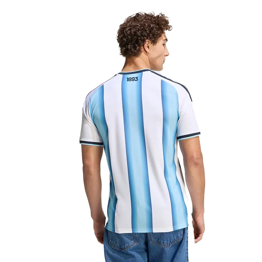 Imagen 1 de 6 de Camiseta adidas Titular Selección Argentina 26 Afa Versión Fan-BLANCO/CELESTE